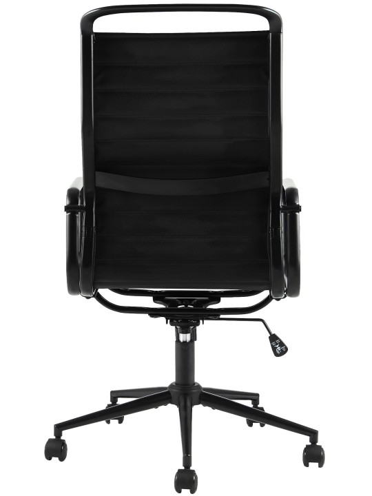 Silla de oficina Nelson piel sintética, negro