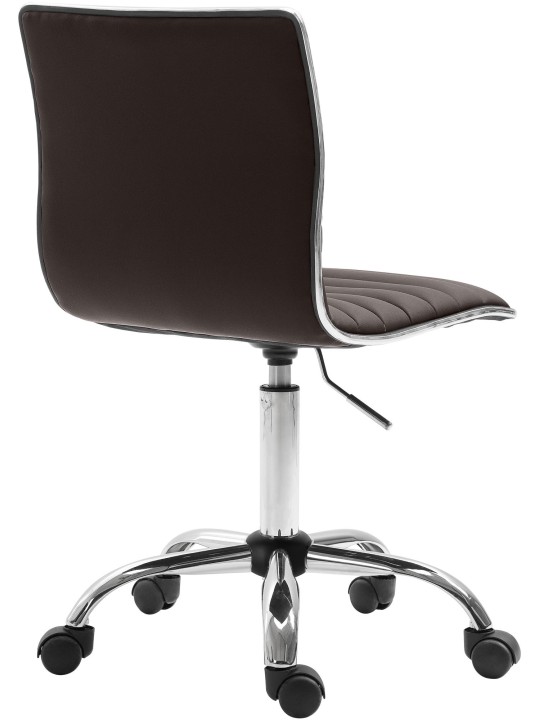 Taburete de trabajo Alamosa piel sintética, marrón Taburete de trabajo Alamosa piel sintética, marrón