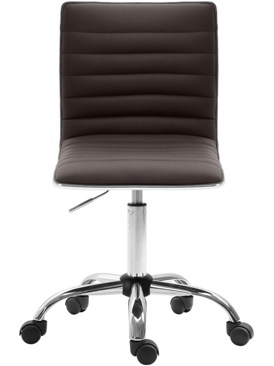 Taburete de trabajo Alamosa piel sintética, marrón Taburete de trabajo Alamosa piel sintética, marrón