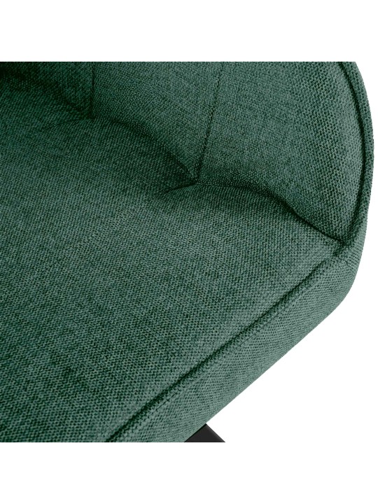 Silla Pettuli tela, verde