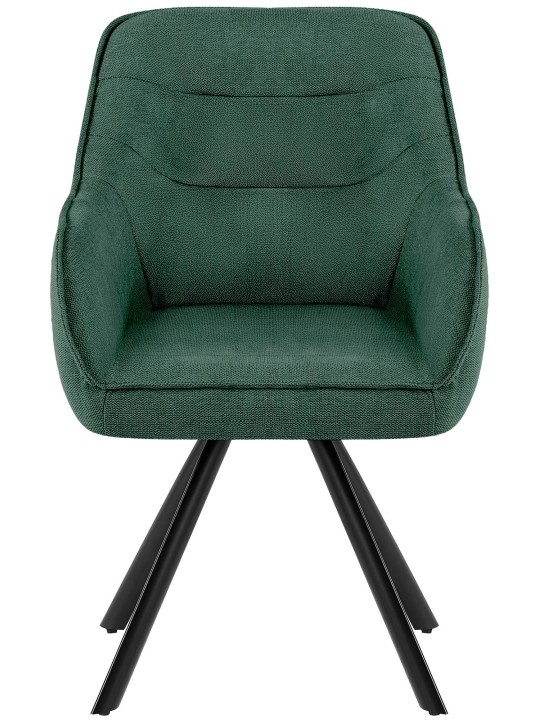 Silla Pettuli tela, verde