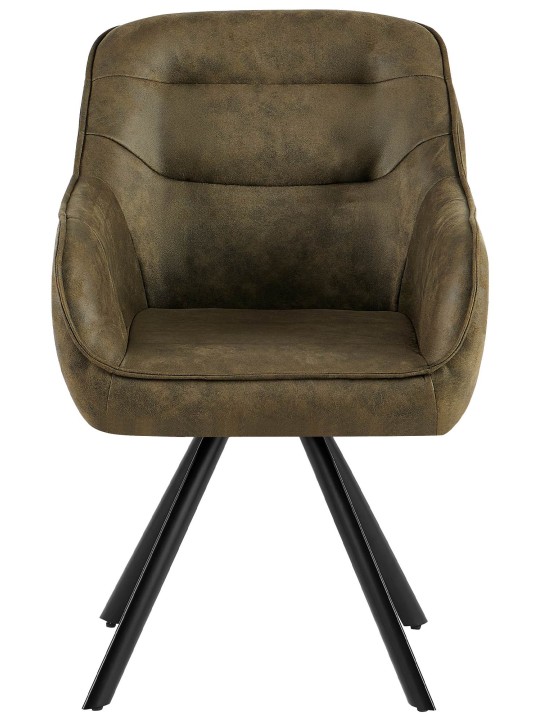 Silla Pettuli Vintage, verde antiguo