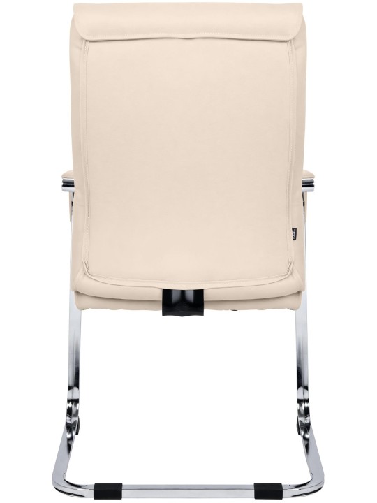 Silla de visita Hobart, crema