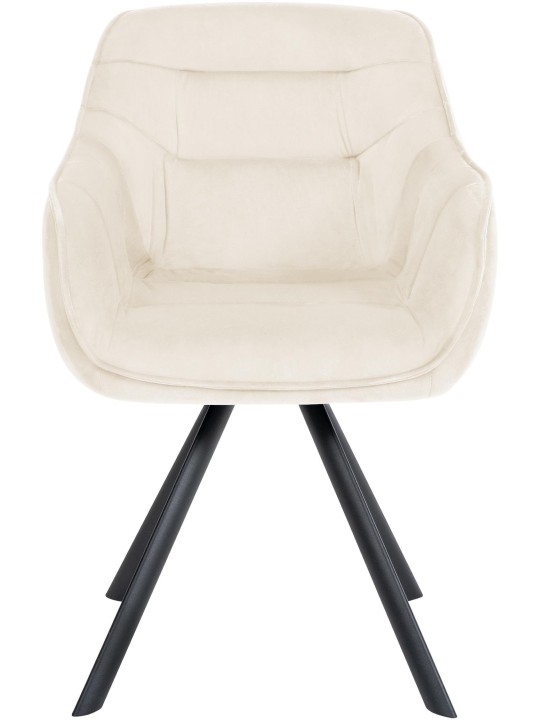 Silla Russel terciopelo, crema Silla Russel terciopelo, crema