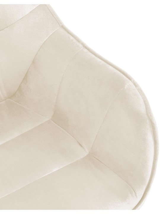 Silla Russel terciopelo, crema Silla Russel terciopelo, crema