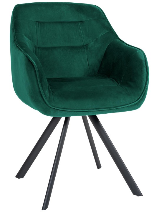 Silla Russel terciopelo, verde Silla Russel terciopelo, verde