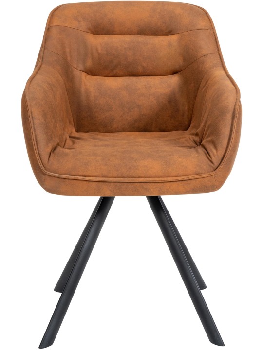 Silla Russel Vintage, marrón claro Silla Russel Vintage, marrón claro