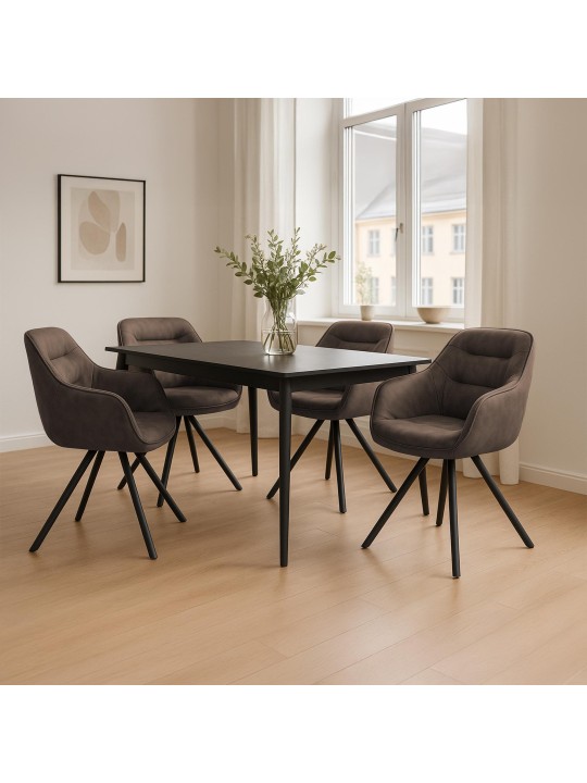 Silla Russel Vintage, marrón Silla Russel Vintage, marrón