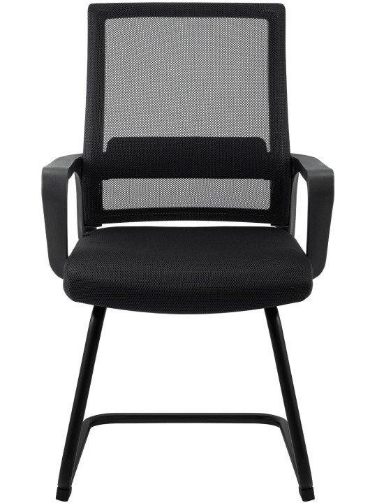 Silla de visita Hanka, negro