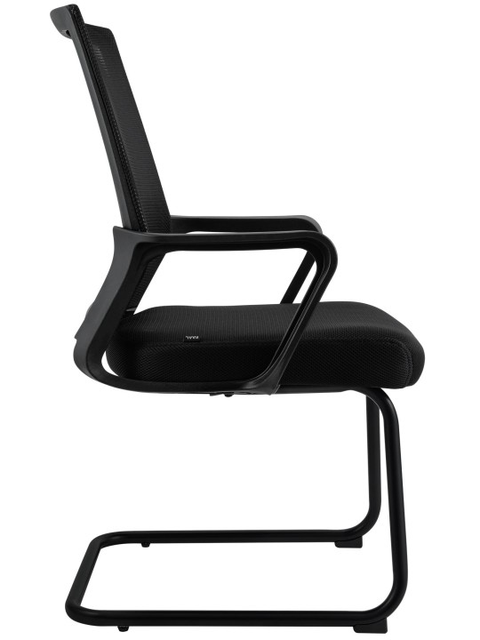 Silla de visita Hanka, negro