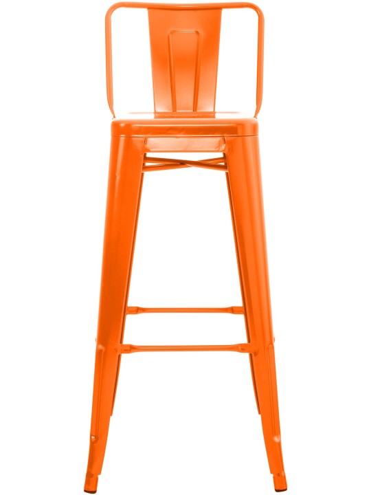 Taburete de bar Mason, naranja Taburete de bar Mason, naranja