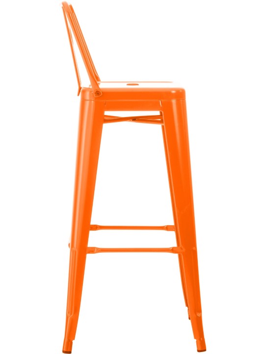Taburete de bar Mason, naranja Taburete de bar Mason, naranja