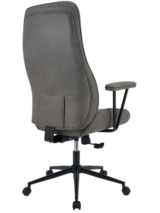 Silla de oficina Siddar, gris antiguo