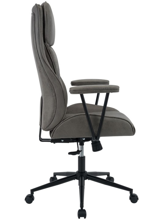 Silla de oficina Siddar, gris antiguo