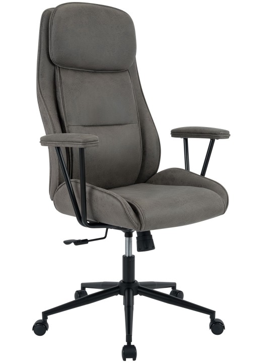 Silla de oficina Siddar, gris antiguo