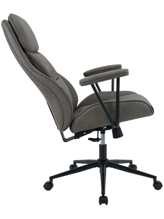 Silla de oficina Siddar, gris antiguo
