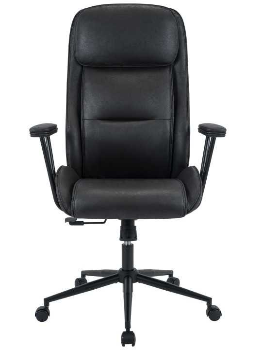 Silla de oficina Siddar, negro antiguo