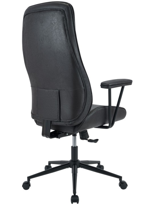 Silla de oficina Siddar, negro antiguo