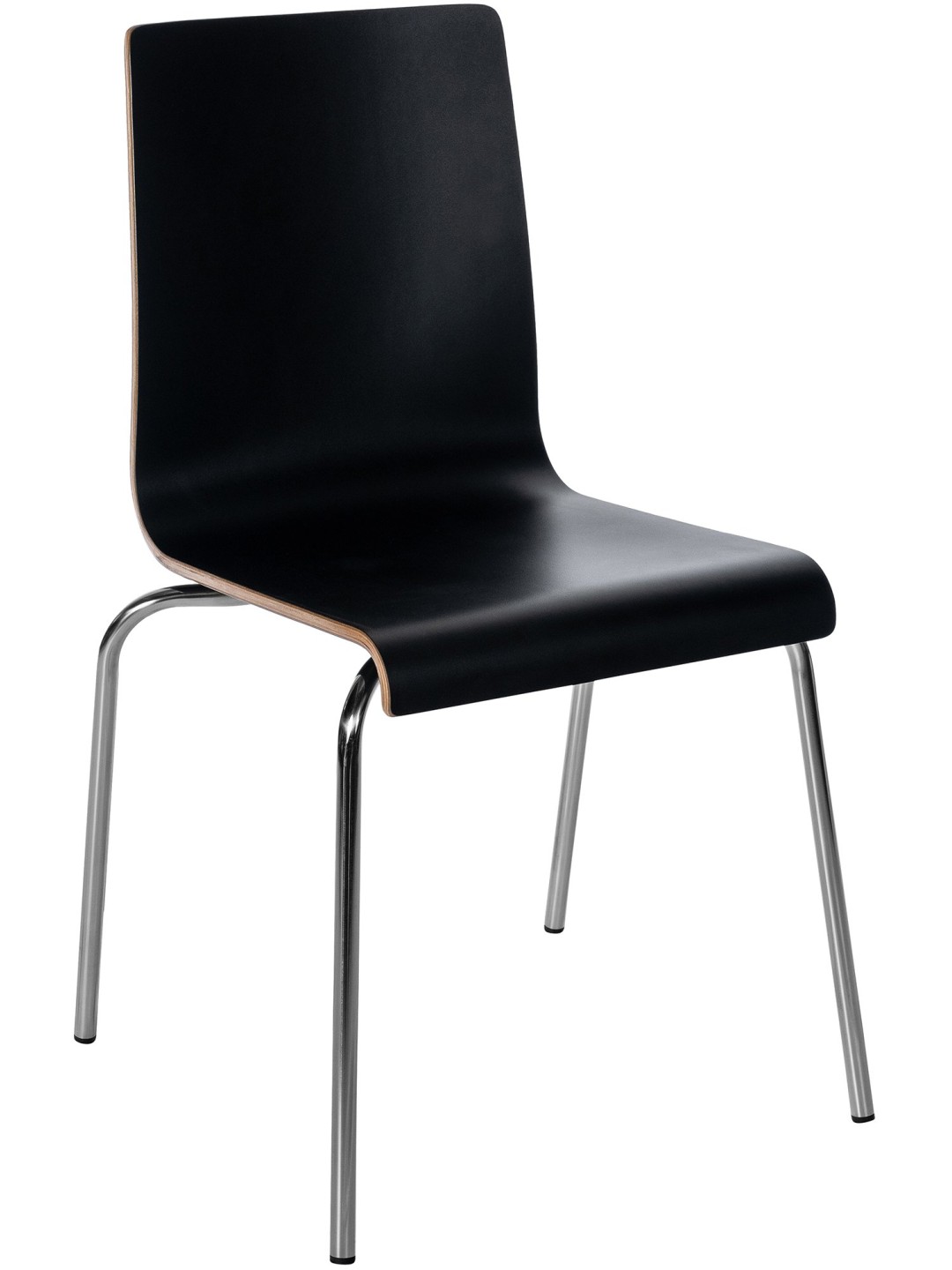 Silla de visitas Gahanna, negra