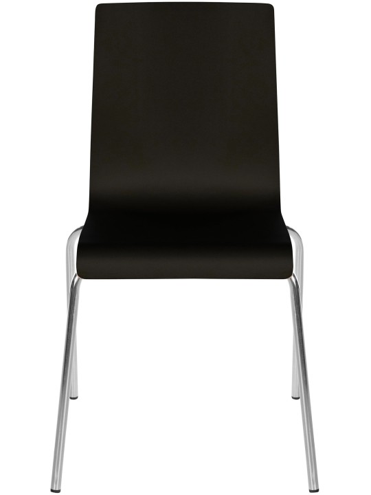 Silla de visitas Gahanna, negra