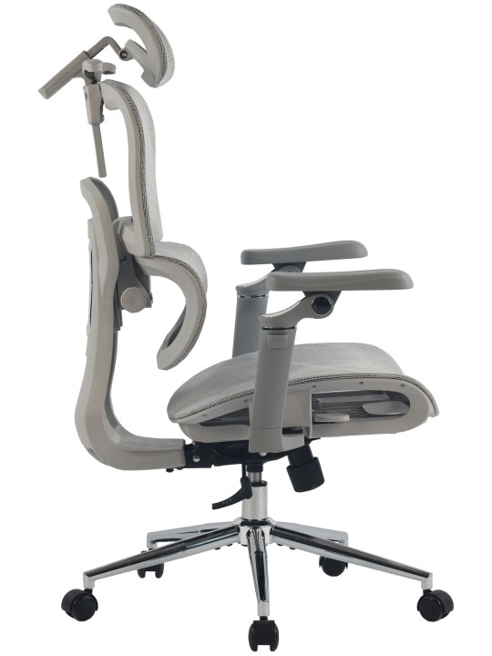 Silla de oficina Jenson, gris