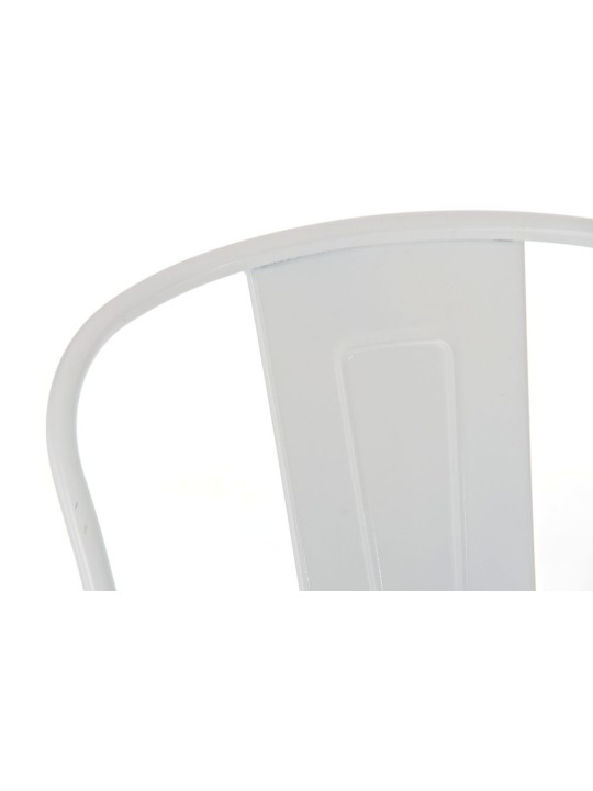 Taburete de bar Aiden, blanco