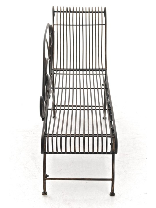 Banco de jardín Karma, bronce