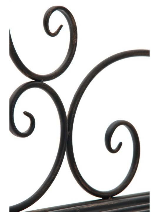 Banco de jardín Karma, bronce