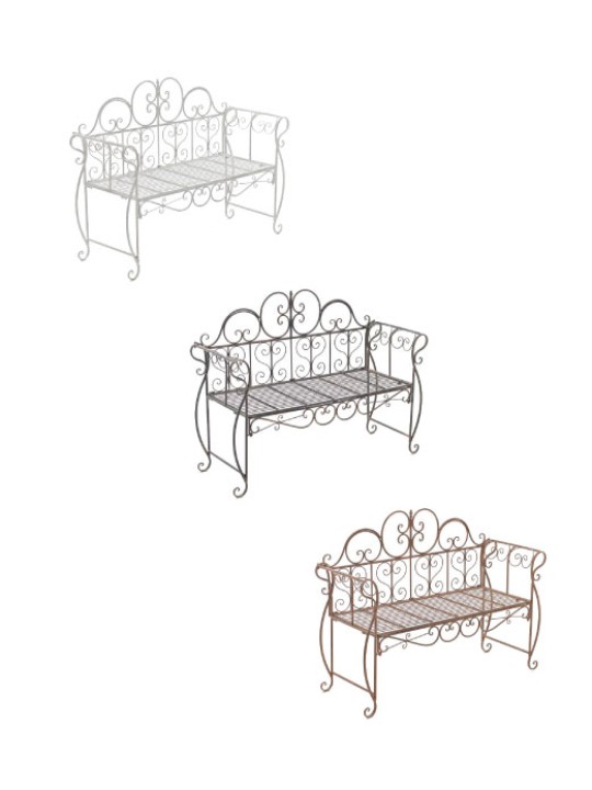 Banco de jardín Minna, bronce Banco de jardín Minna, bronce