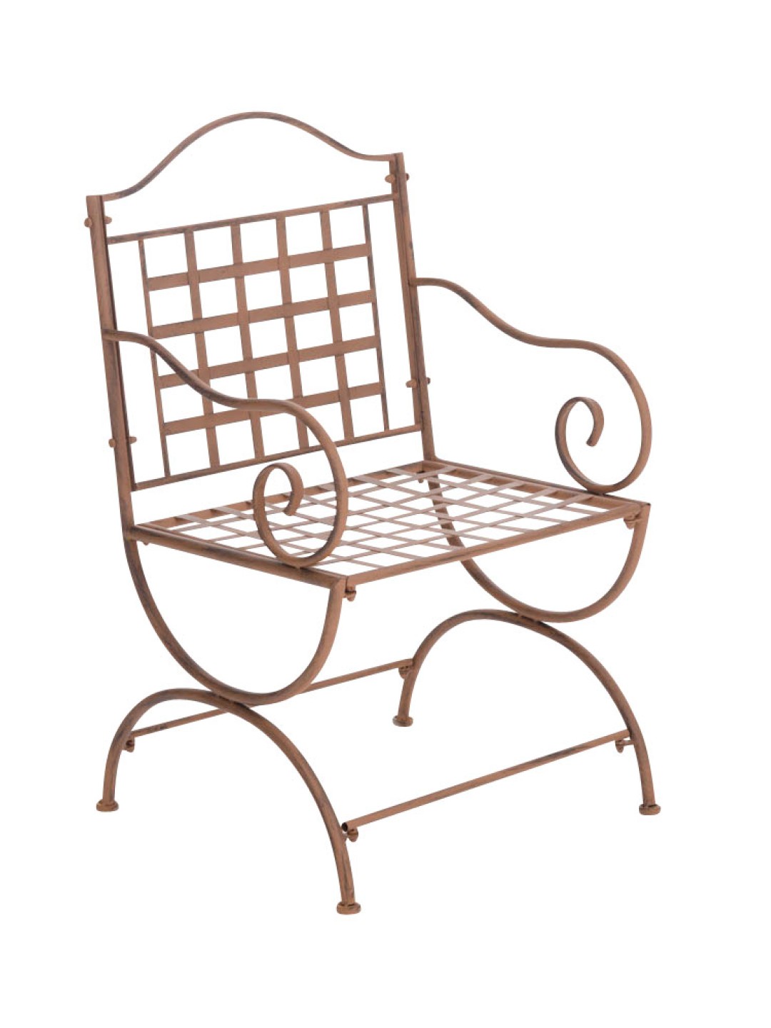 Silla Lotta, marrón antiguo