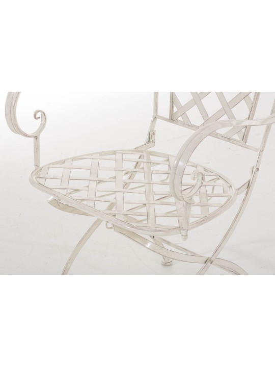 Silla Adara, crema antiguo