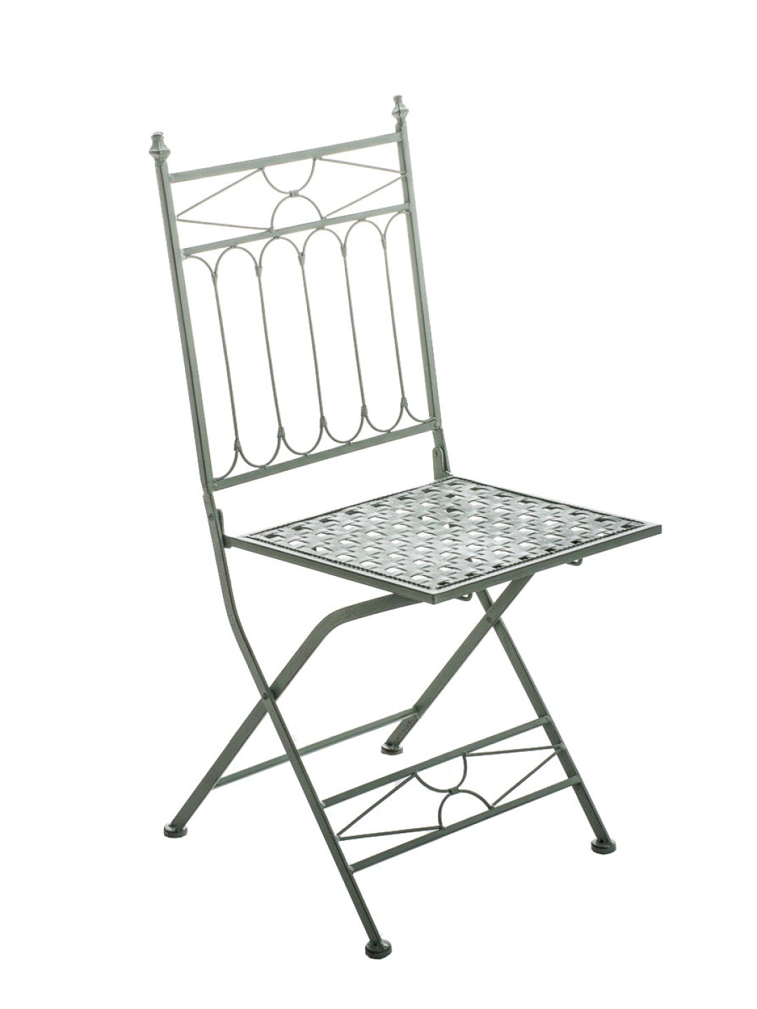 Silla plegable ASINA, verde antiguo