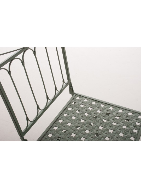 Silla plegable ASINA, verde antiguo