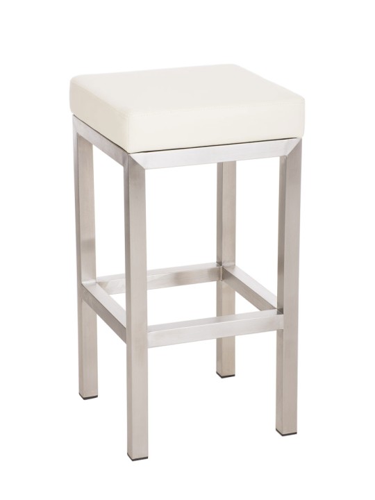 Taburete de bar Taylor E80, crema