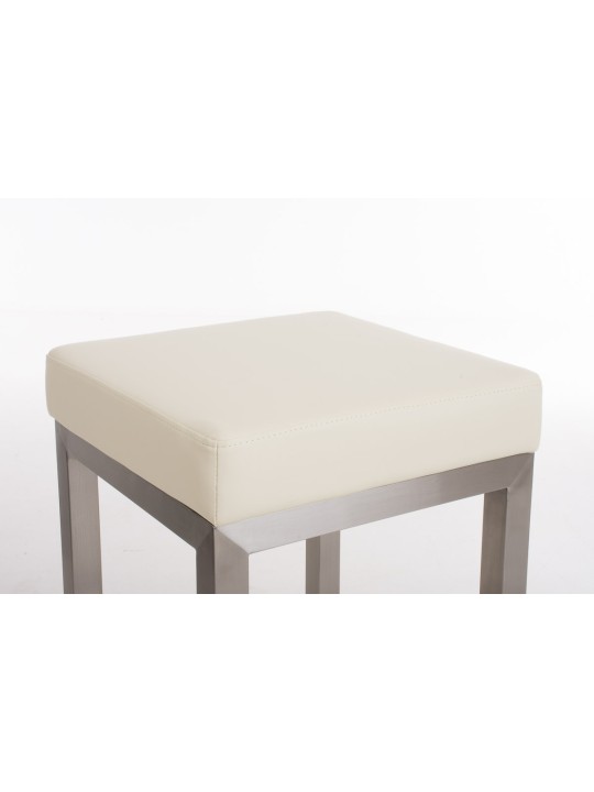 Taburete de bar Taylor E80, crema