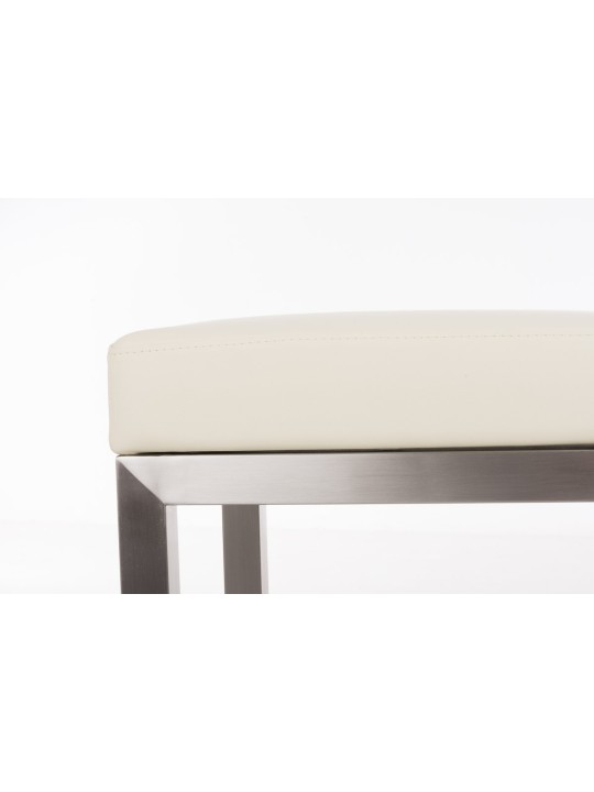 Taburete de bar Taylor E80, crema