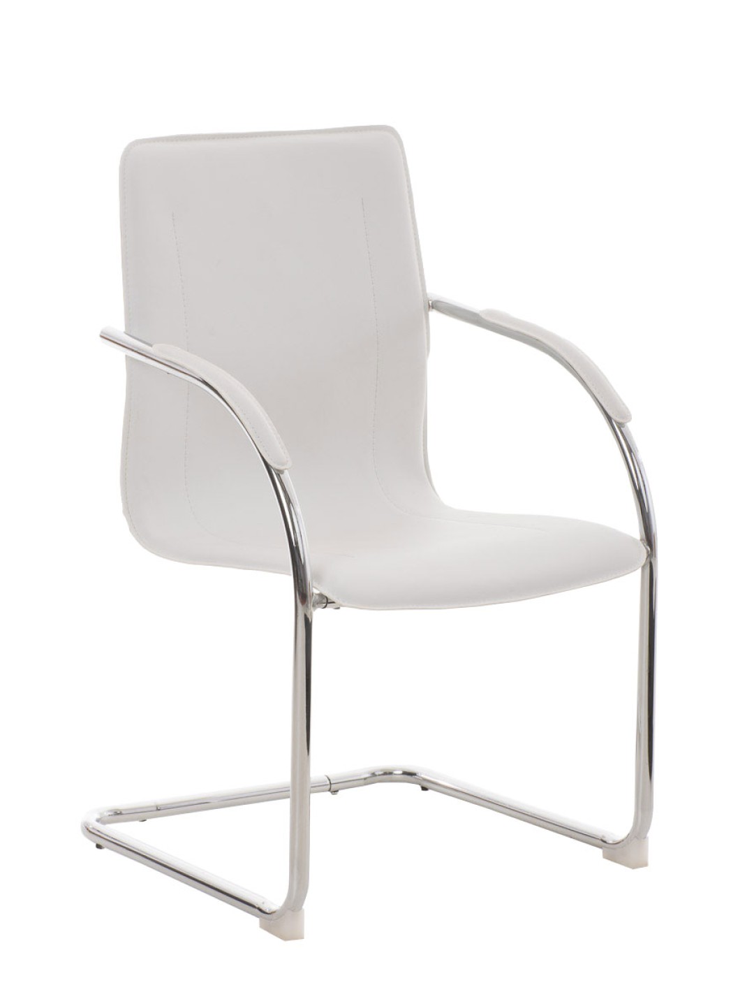 Silla de visita Melina, blanco