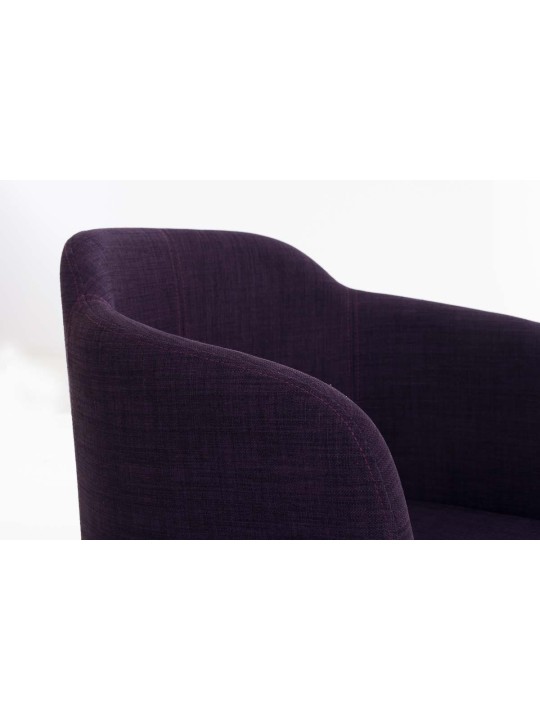 Silla de visita Magnus tela, lila