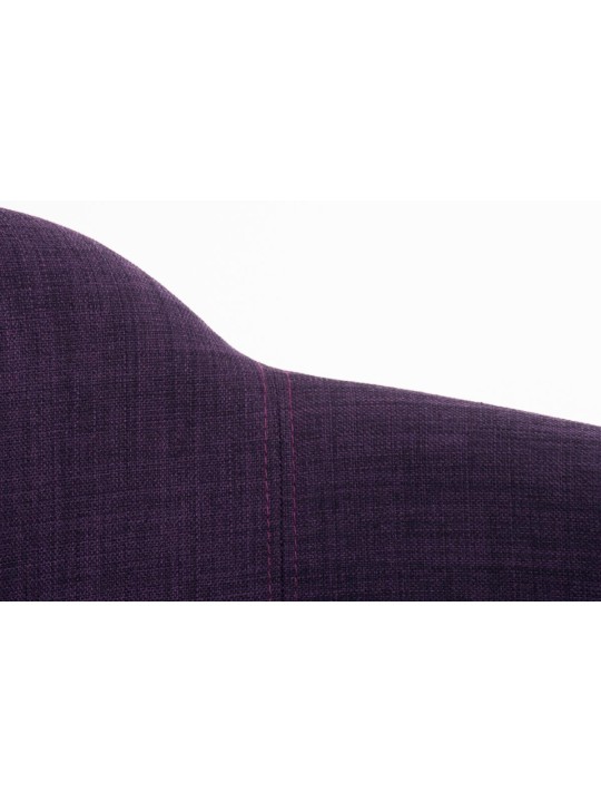 Silla de visita Magnus tela, lila