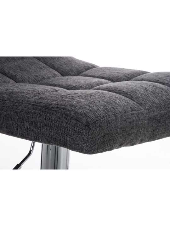 Taburete de bar Perú FABRIC C, gris claro