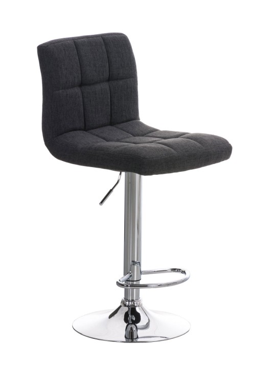 Taburete de bar Perú FABRIC C, gris oscuro Taburete de bar Perú FABRIC C, gris oscuro