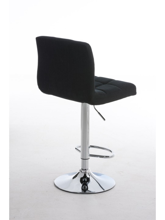 Taburete de bar Perú FABRIC C, negro