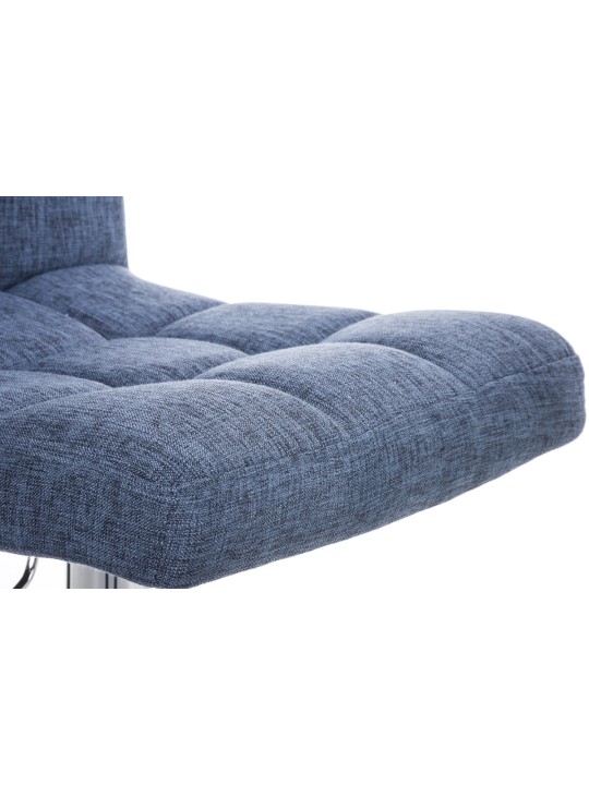Taburete de bar Perú FABRIC C, azul
