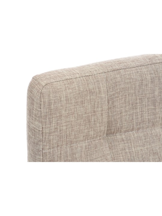 Taburete de bar Lincoln tela, crema