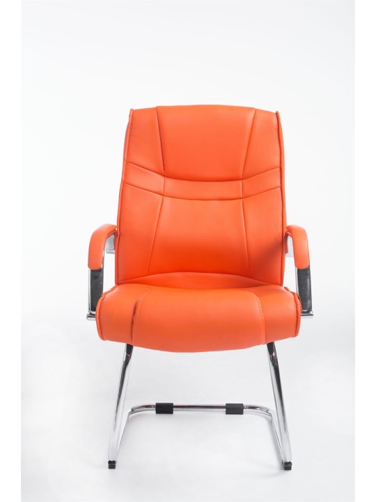 Silla de visita Atila, naranja