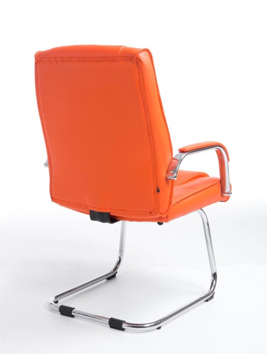 Silla de visita Atila, naranja