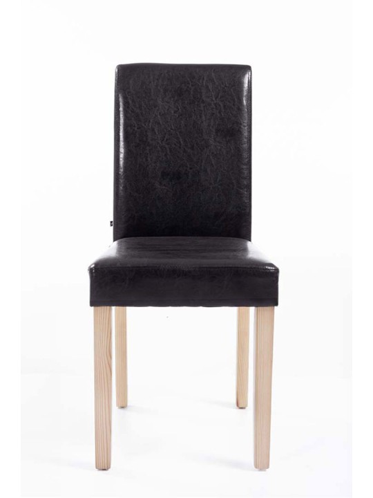 Silla de comedor Ina natura, marrón