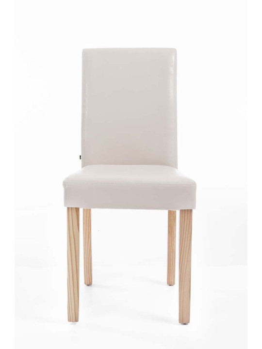 Silla de comedor Ina natura, crema