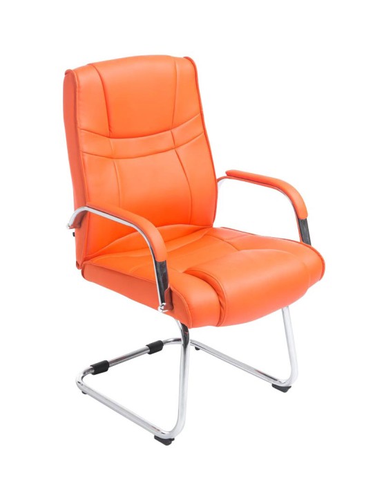 Silla de visita Atila, naranja