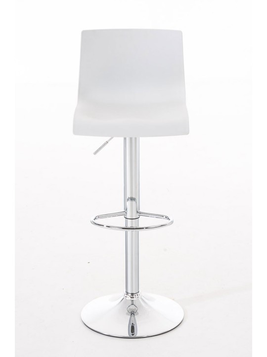 Taburete de bar Hoover C, blanco